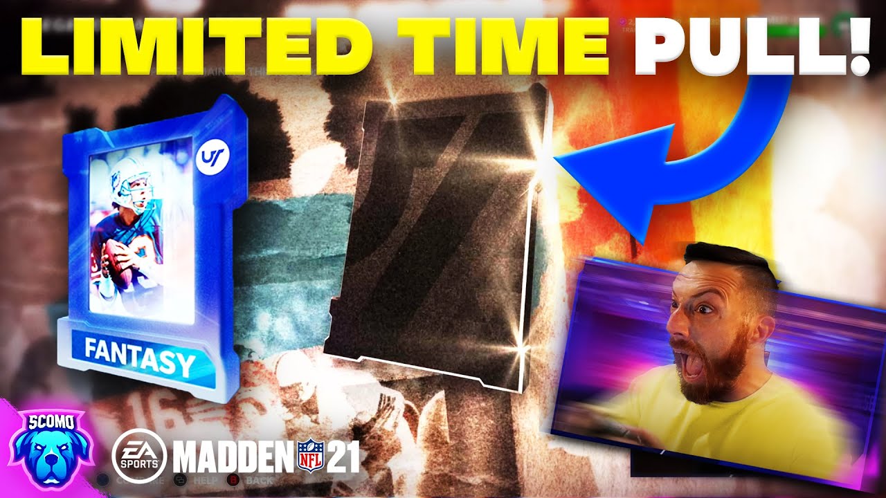 MY FIRST LIMITED PULL! LEGEND FANTASY PACKS! THIS WAS INSANE! [MADDEN 21]