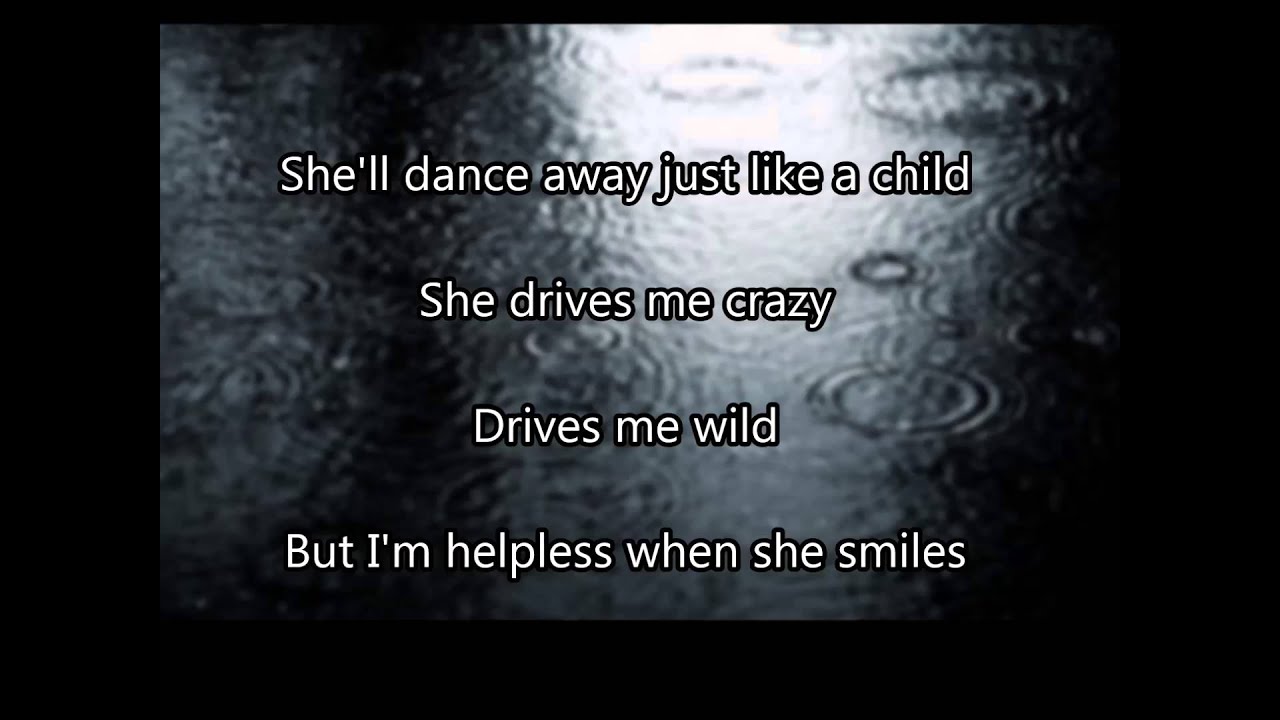 Helpless When She Smiles - Backstreet Boys (Lyrics