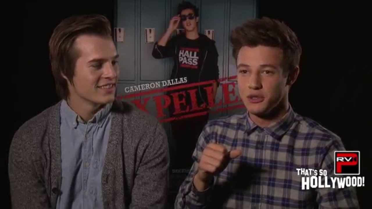 Is Cameron Dallas A GOOD KISSER?! He & Marcus Johns Decide At Expelled Movie Junket!