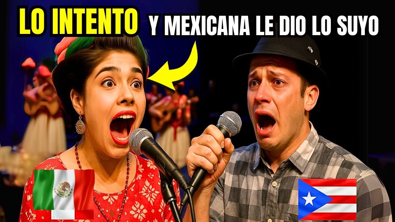 MEXICANA da REPASO a PUERTORRIQUE&Ntilde;O que Quiso Humillarla en DUELO Musical