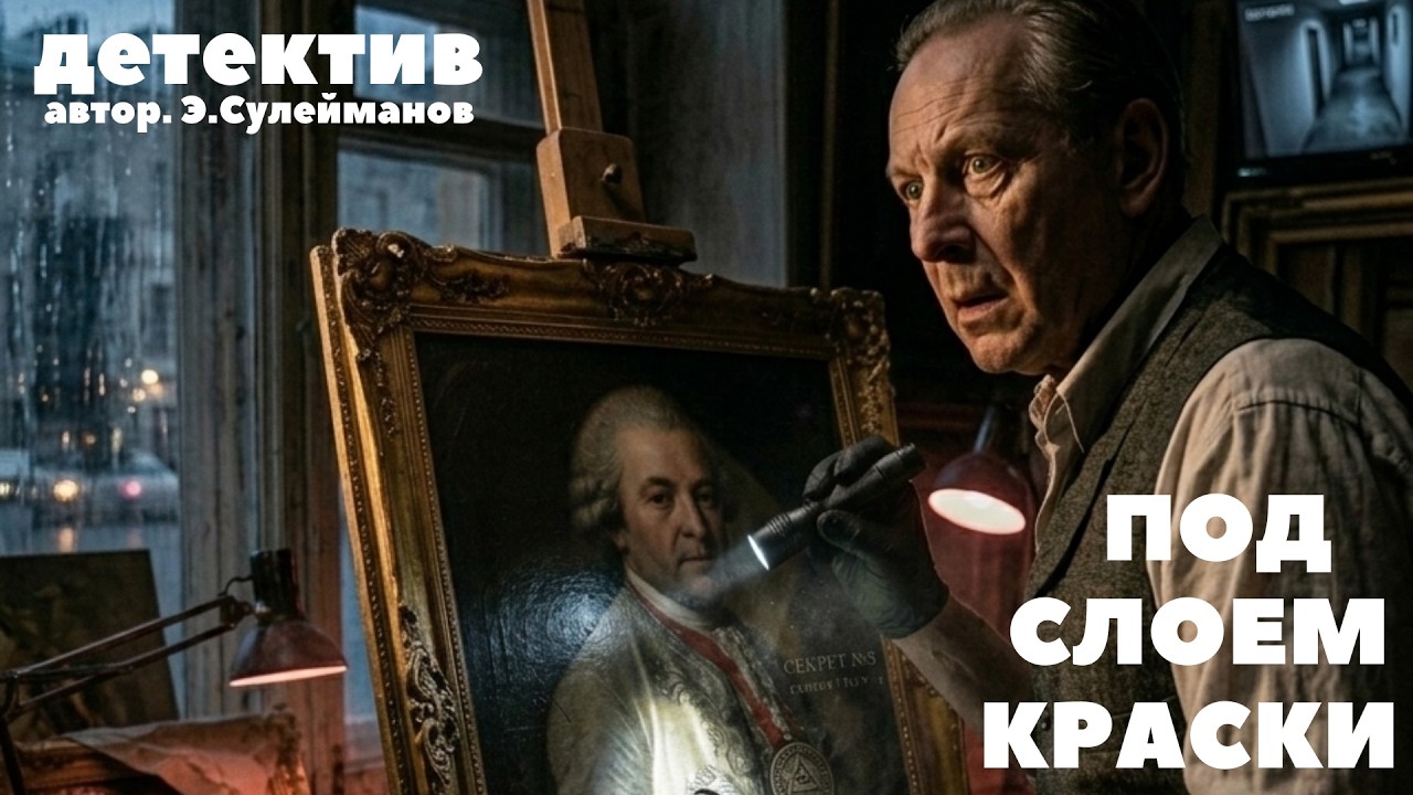 ПОД СЛОЕМ КРАСКИ #детектив  #аудиокнига #фантастика