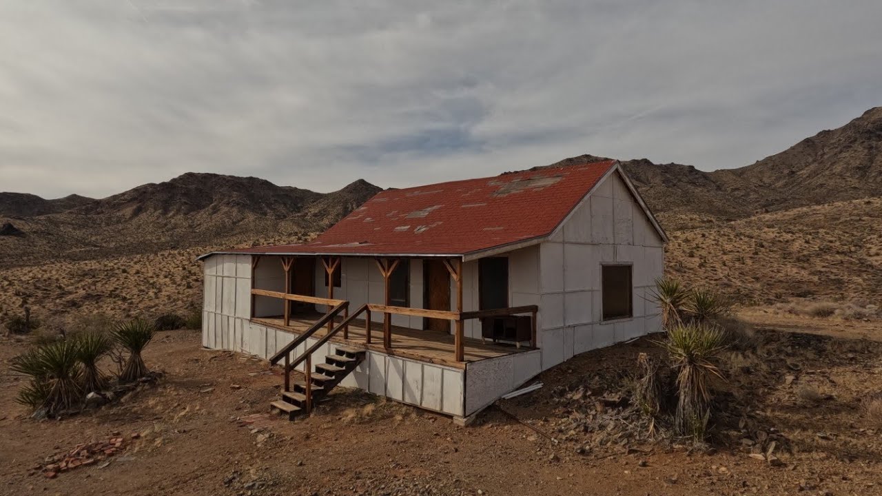 Undocumented Cold War Era Plane Crash and Miner's Cabin