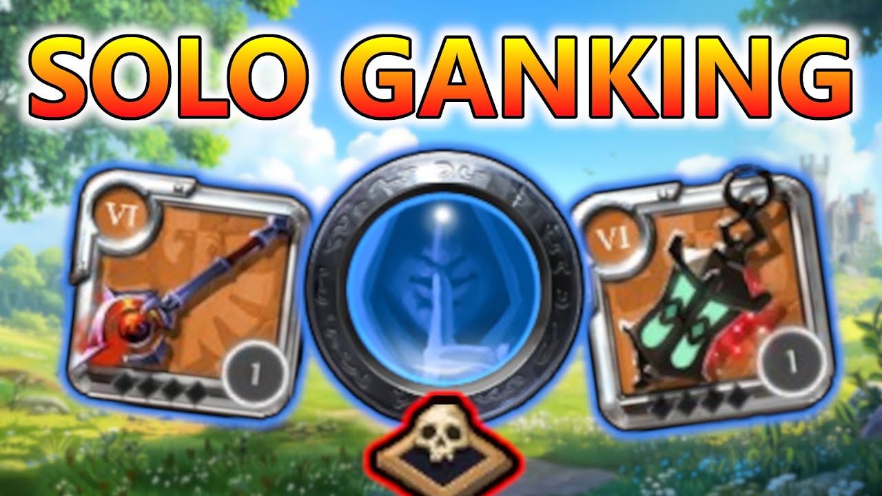 ☣️Solo Black Zone ☣️ Ganking | Cursed Staff 💀 1330+ IP 5.1 ONLY | Albion Online | Ep. 3