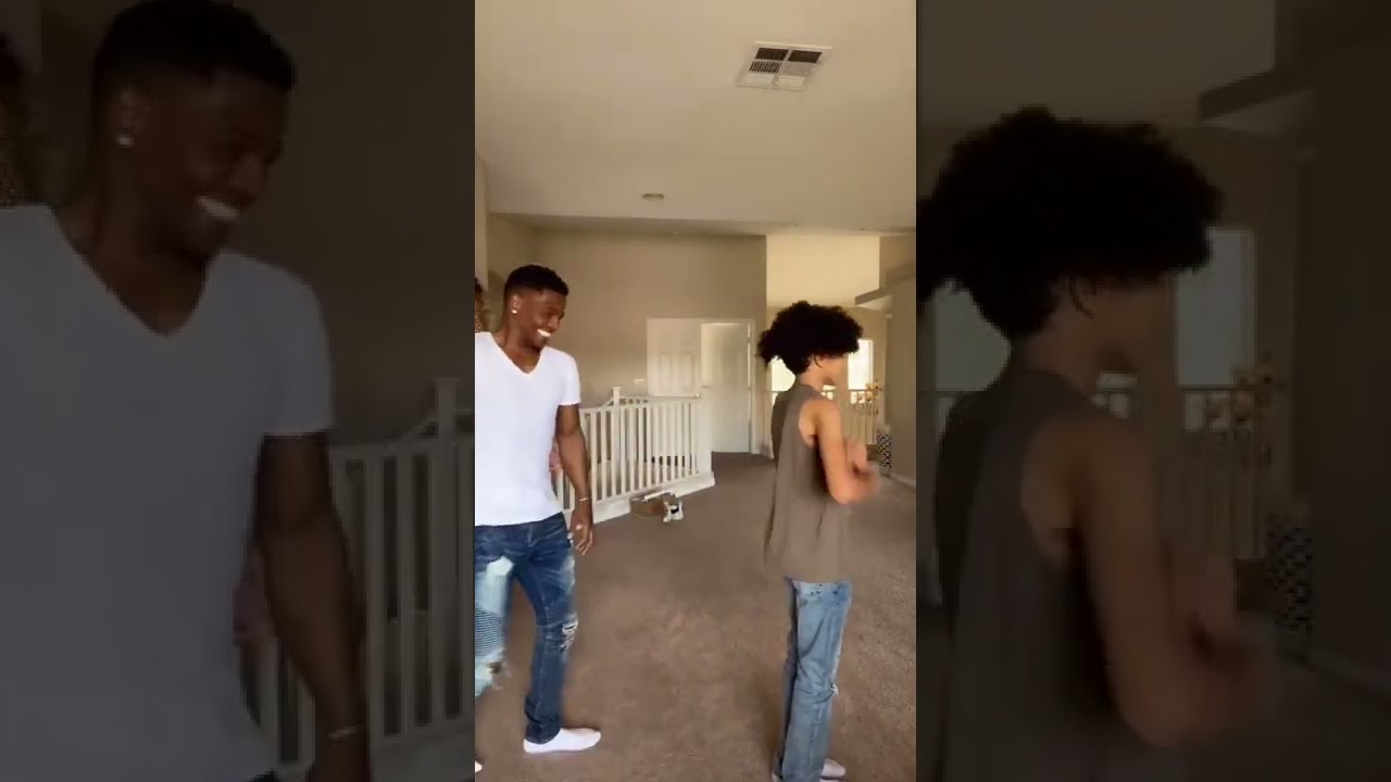 Chicken Dance Prank on Braylon #Shorts #thebeverlyhalls