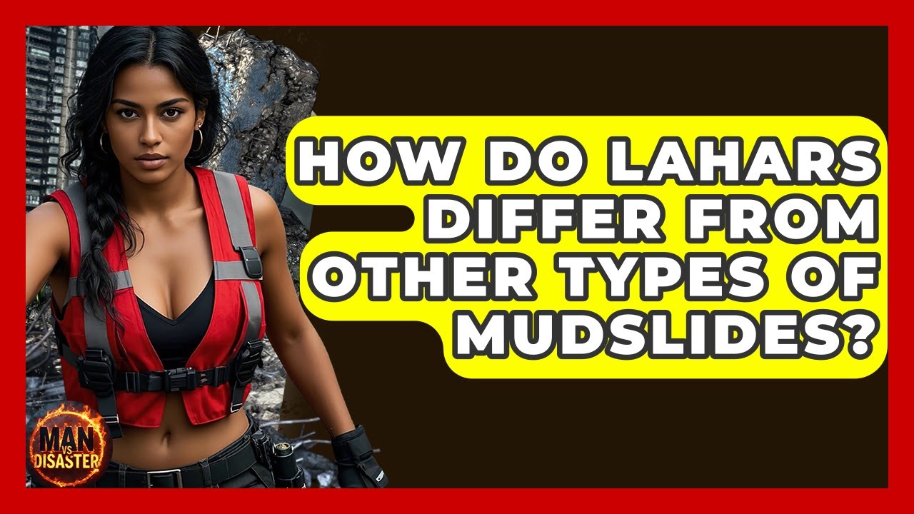 How Do Lahars Differ From Other Types Of Mudslides? - Man vs. Disaster