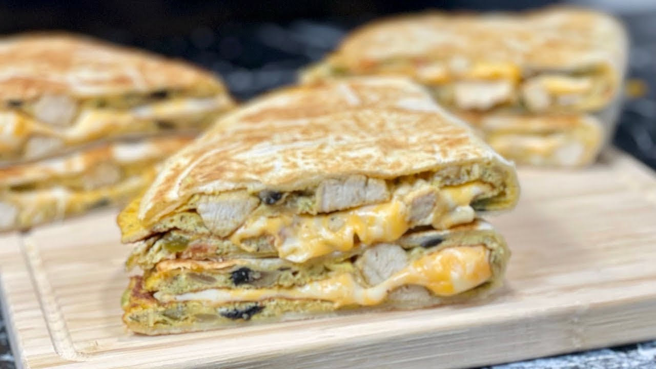 Une idée EXPRESS pour diner à base de tortillas à la poêle 🍳🫓