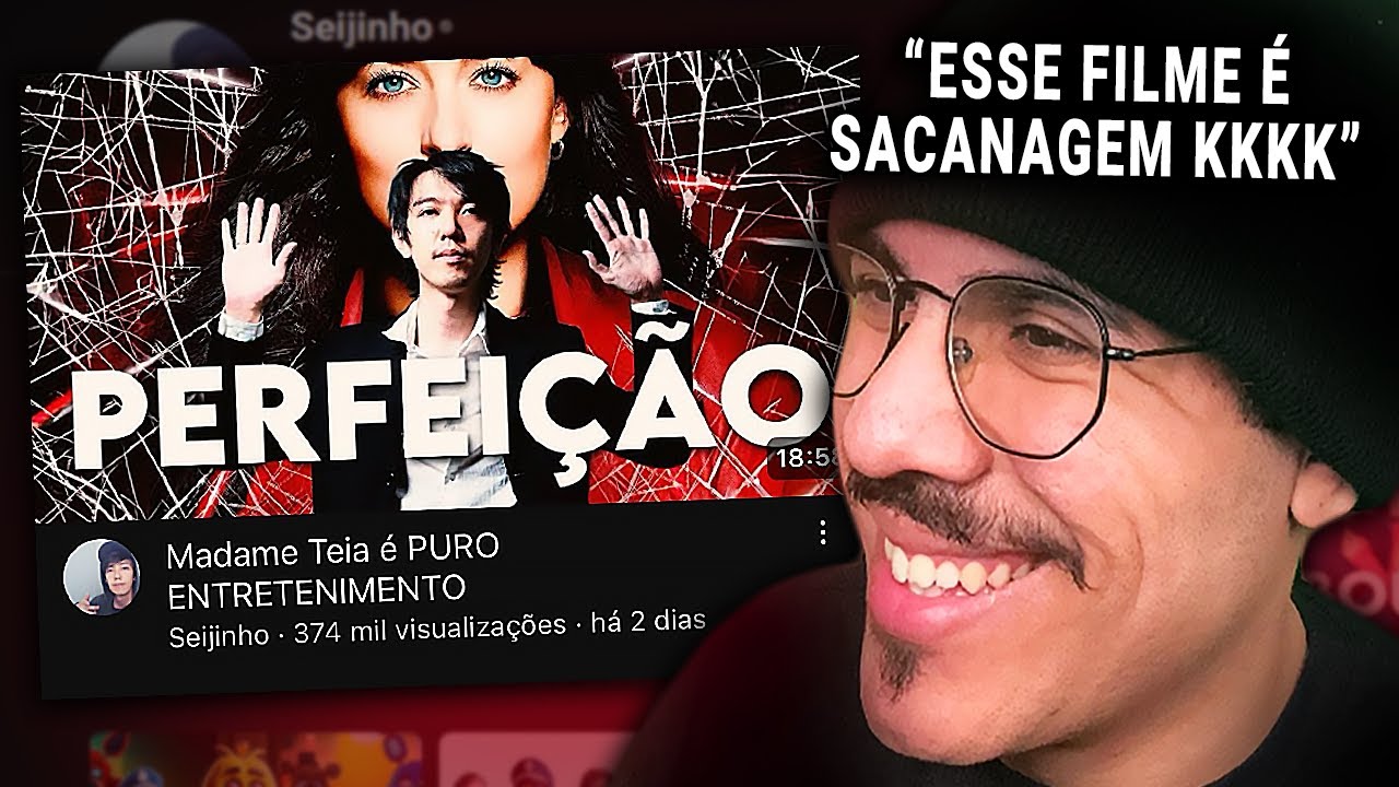 SEIJINHO FICA MALUCO COM MADAME TEIA | Michi Reage (Seijinho)