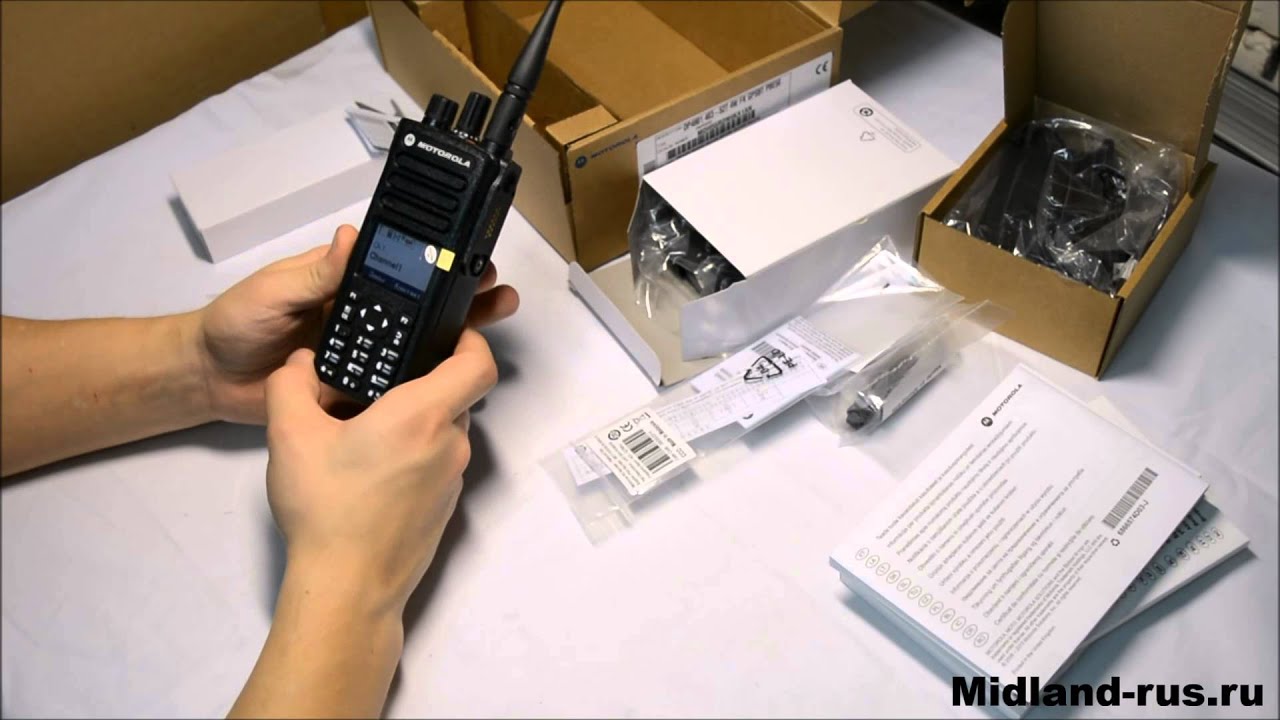 Обзор рации Motorola DP 4801