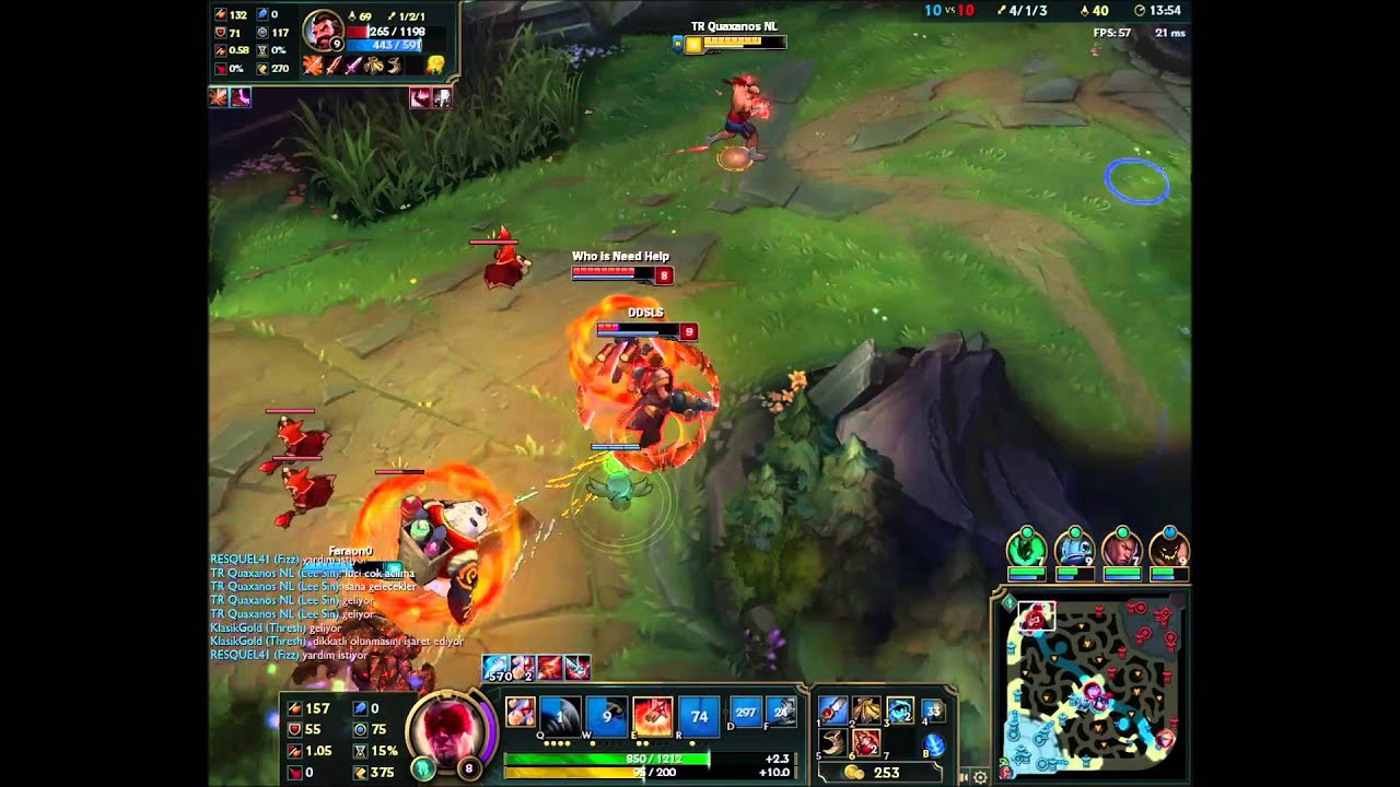 Not today Rengar !! Best & funny  Moments TR Quaxanos NL ! League of Legends