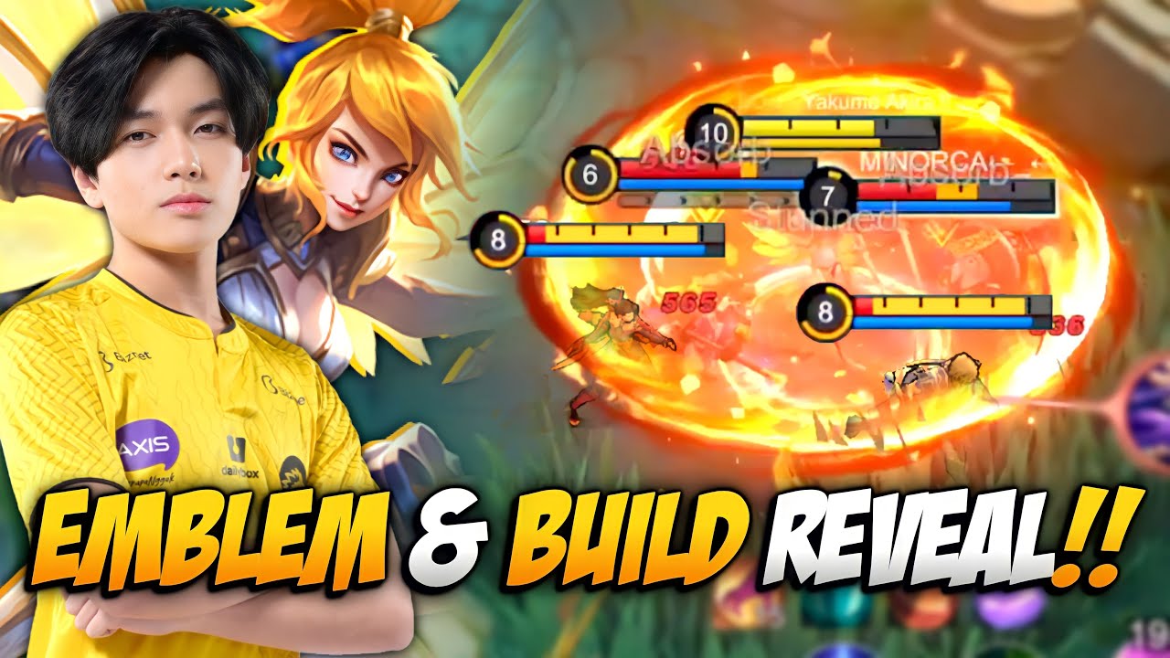 ONIC KAIRI THANK YOU FOR USING MY SHOTGUN BUILD & COMBO😍 FANNY EMBLEM & BUILD REVEAL !!