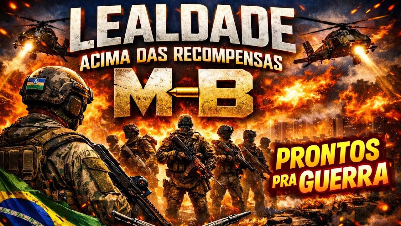  LEALDADE ACIMA DAS RECOMPENSAS | Música Épica Militar Brasileira | Prontos Pra Guerra