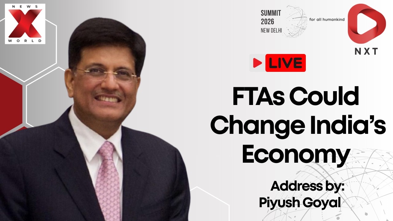 Shri Piyush Goyal LIVE : Piyush Goyal Discusses FTAs And India’s Global Trade Strategy |NewsX World