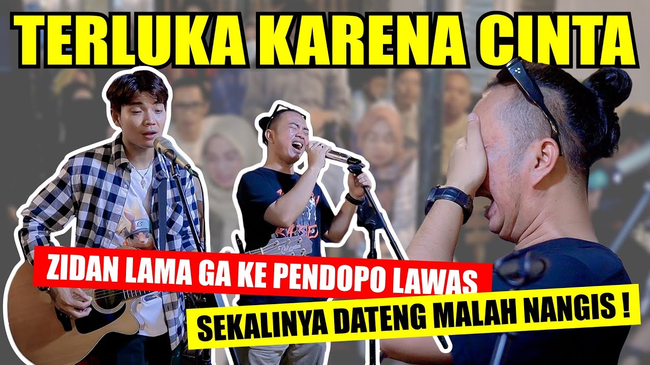 ZIDAN NANGIS DI PANGGUNG❗ TERLUKA KARENA CINTA - ZINIDIN ZIDAN FT TRI SUAKA