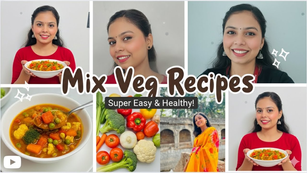 Quick 15-Minute Lunchbox Mix Veg