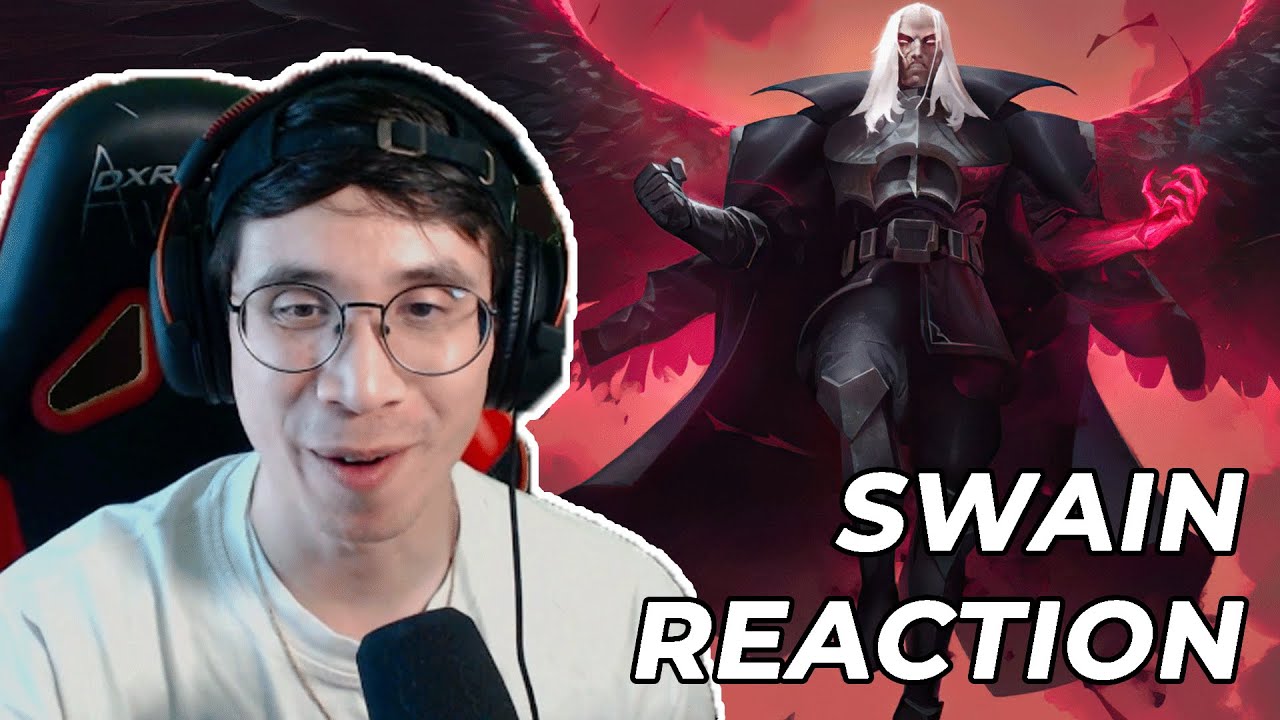 Реакция фаната Arcane на Свейна (облики, реплики из LoR и биография) | League of Legends