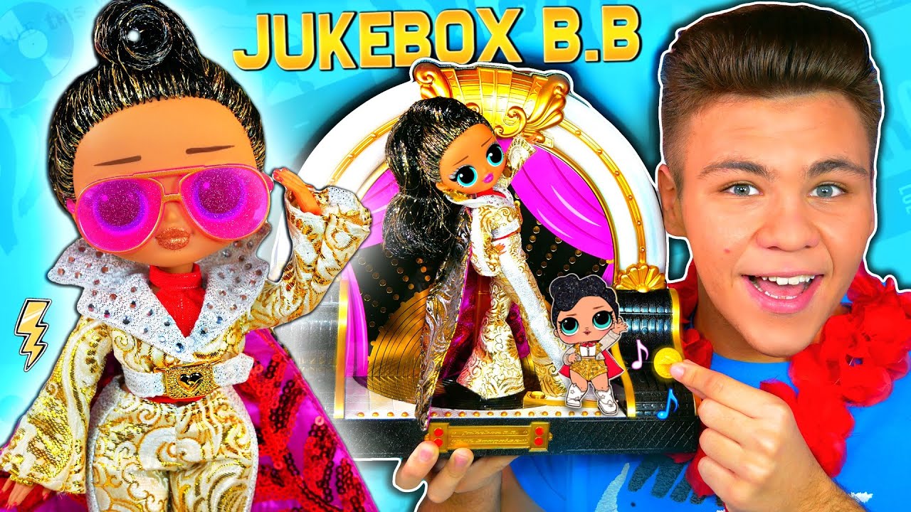 Элвис Пресли LOL OMG 😱 ЗОЛОТАЯ Jukebox BB 🤩 Светящаяся сцена exclusive doll collector edition 2020