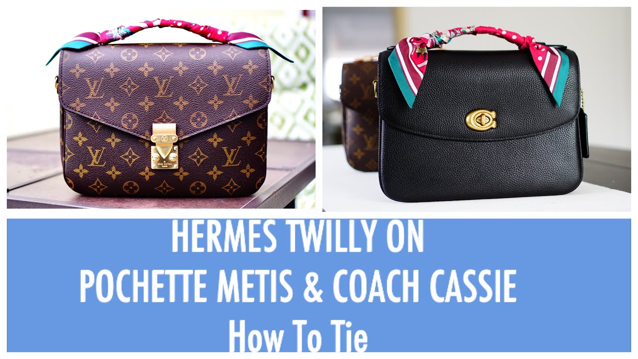 HERMES TWILLY ON POCHETTE METIS & COACH CASSIE // How To Tie