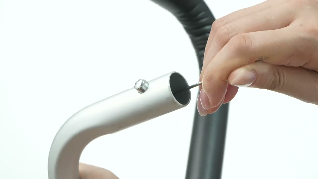 Shower Chair   Spring Ball Reset Video If the Button Is Pressed In  & Chair Leveling & Stability Adj