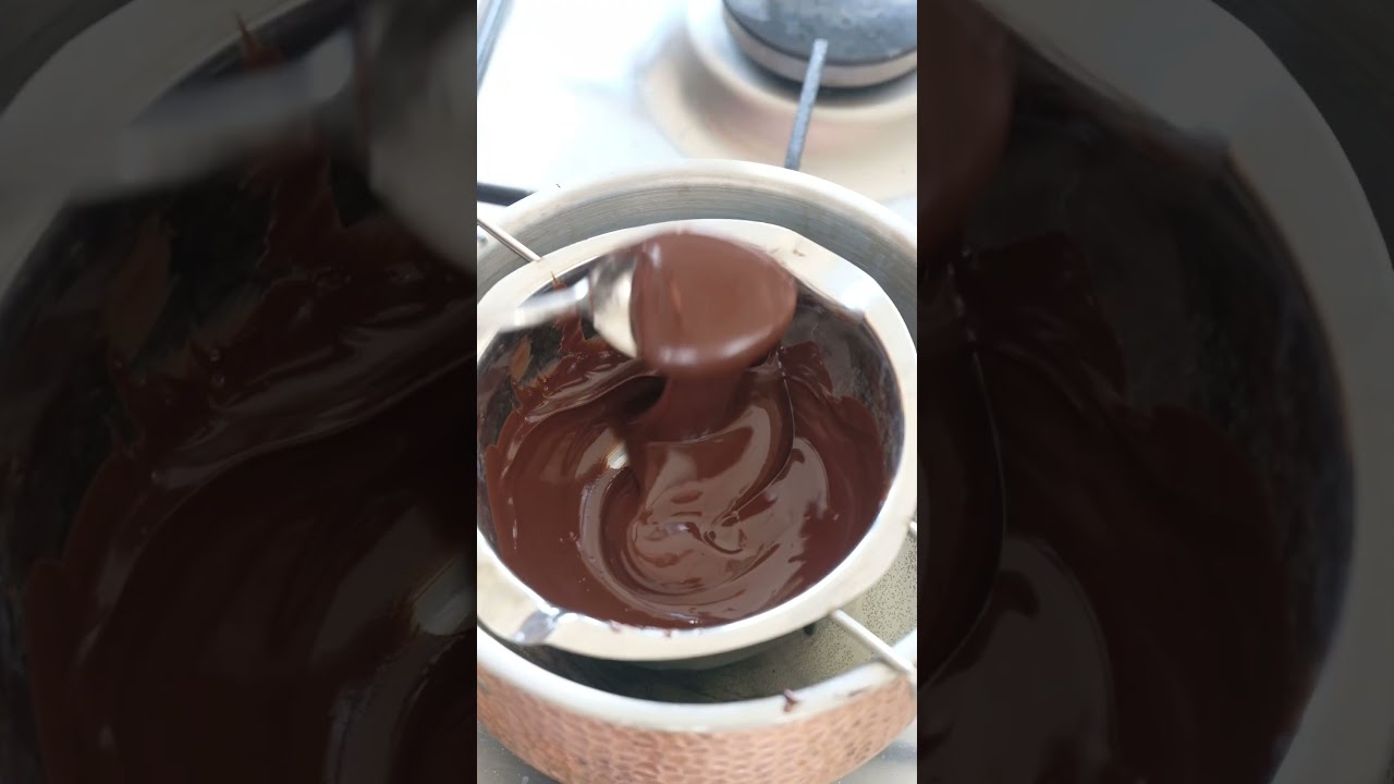 Infused Chocolate 💚🍫🍃 #infused #cooking #food #chocolate