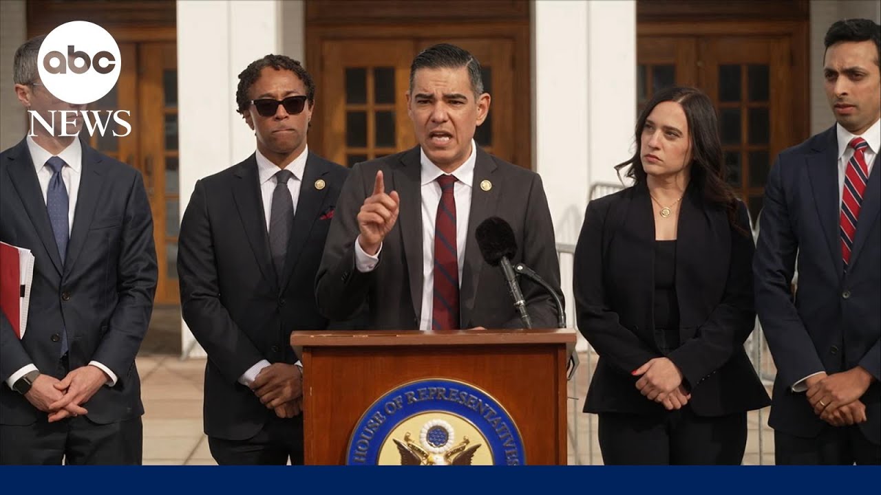 House Oversight Dems speak amid deposition of Hillary Clinton in Epstein probe
