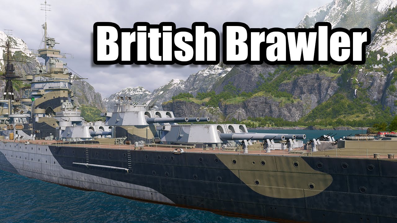 HMS Rodney — смертоносный британский боец ​​в World of Warships Legends