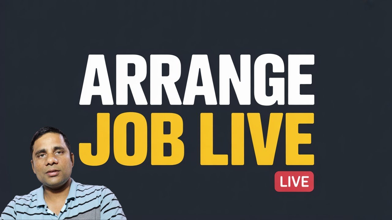 Arrange Job Live 🔴 | Aapke Sawal – Mere Jawab | Gulf & Abroad Jobs Q&A