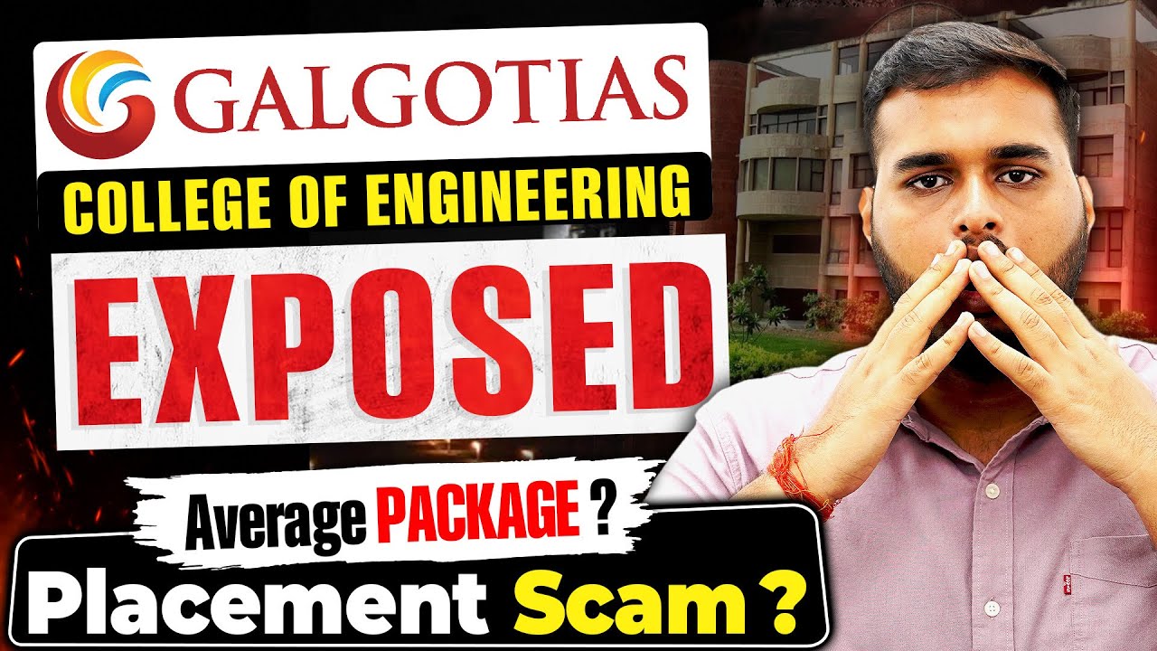 Galgotias College of Engineering College Review for Btech in 2026 😱| Placement, Cutoff & Fees