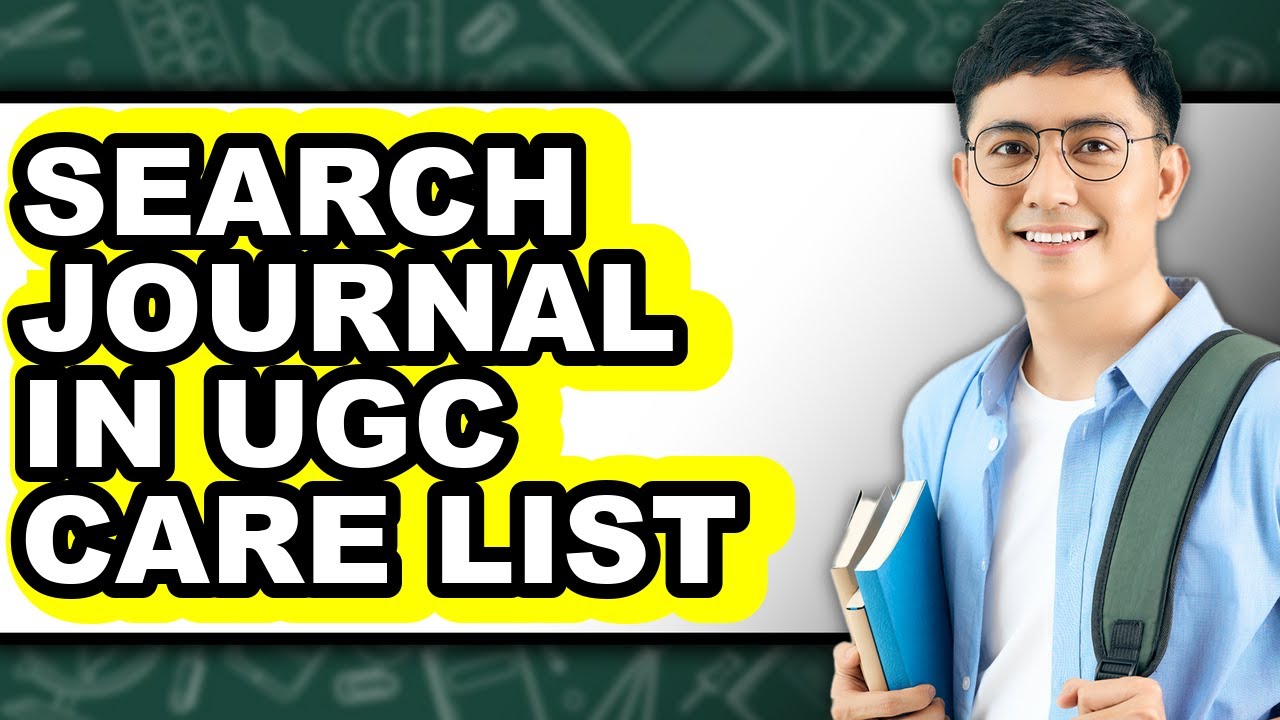 How to Search Journal in Ugc Care List (full Guide)