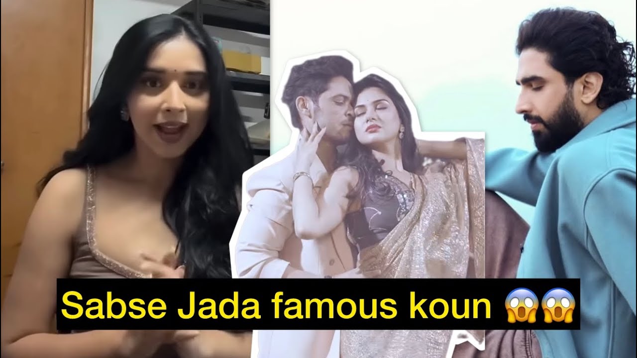Omg Sabse Jada famous koun hai 😱/tanya ,Amaal ,gauravkhanna wife 