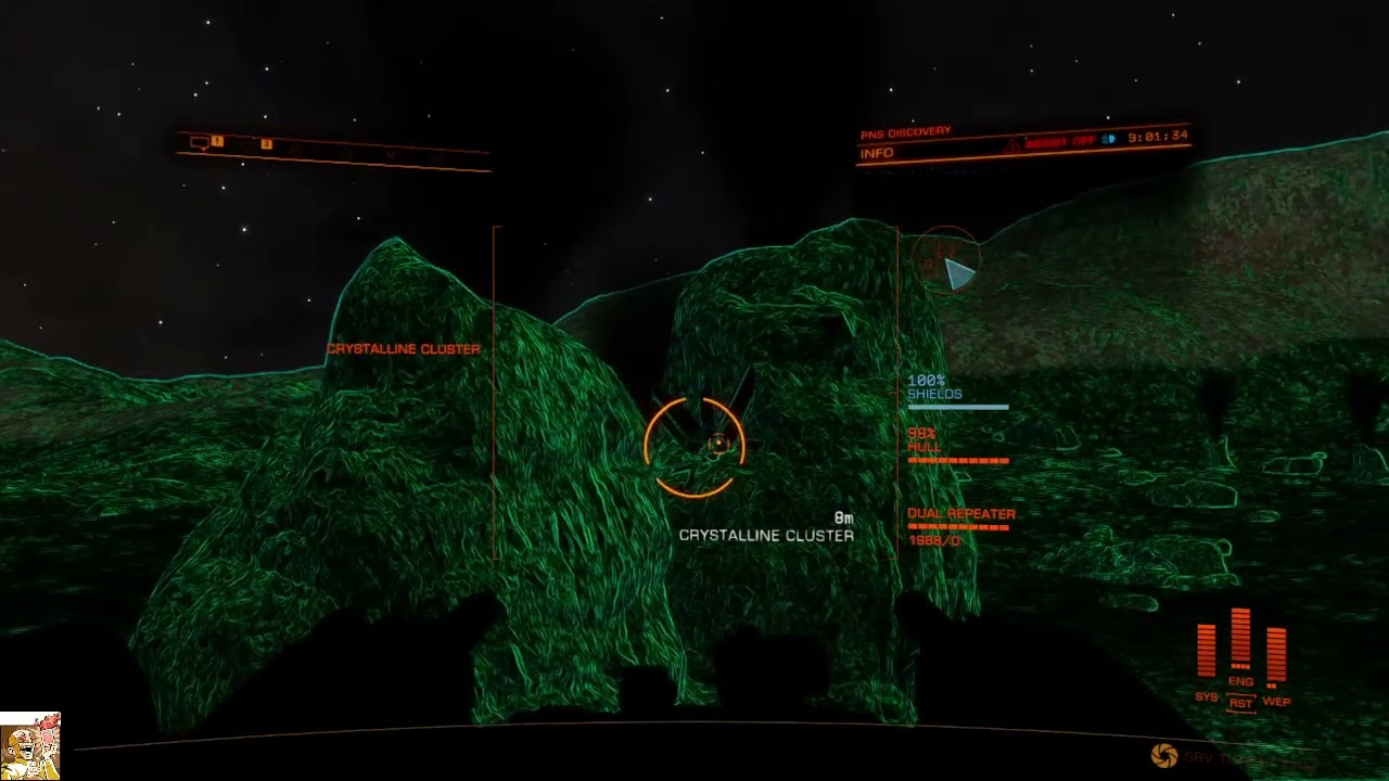 Landing and Exploring Monde de la Mort (World of Death)