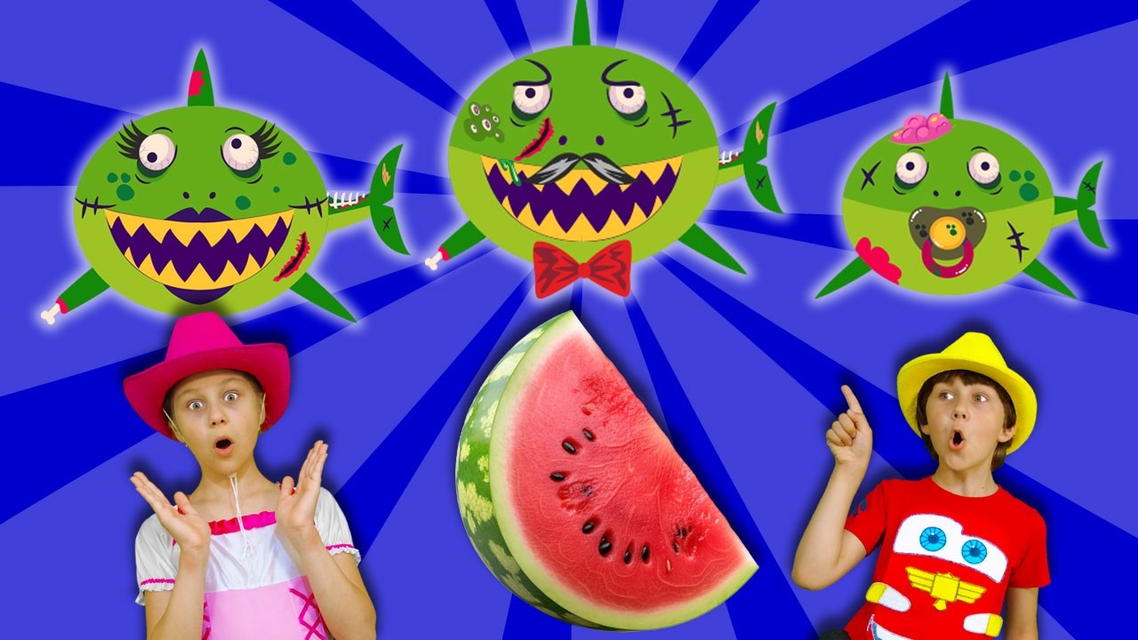 Doo Doo Baby Zombie Shark Yummy Burge - Nursery Rhymes & Kids Songs #nurseryrhymes #babyshark