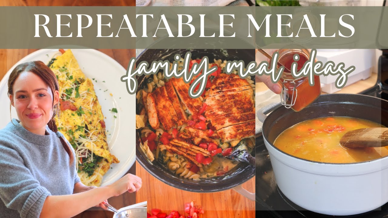 Wholesome Family Meals Worth Repeating