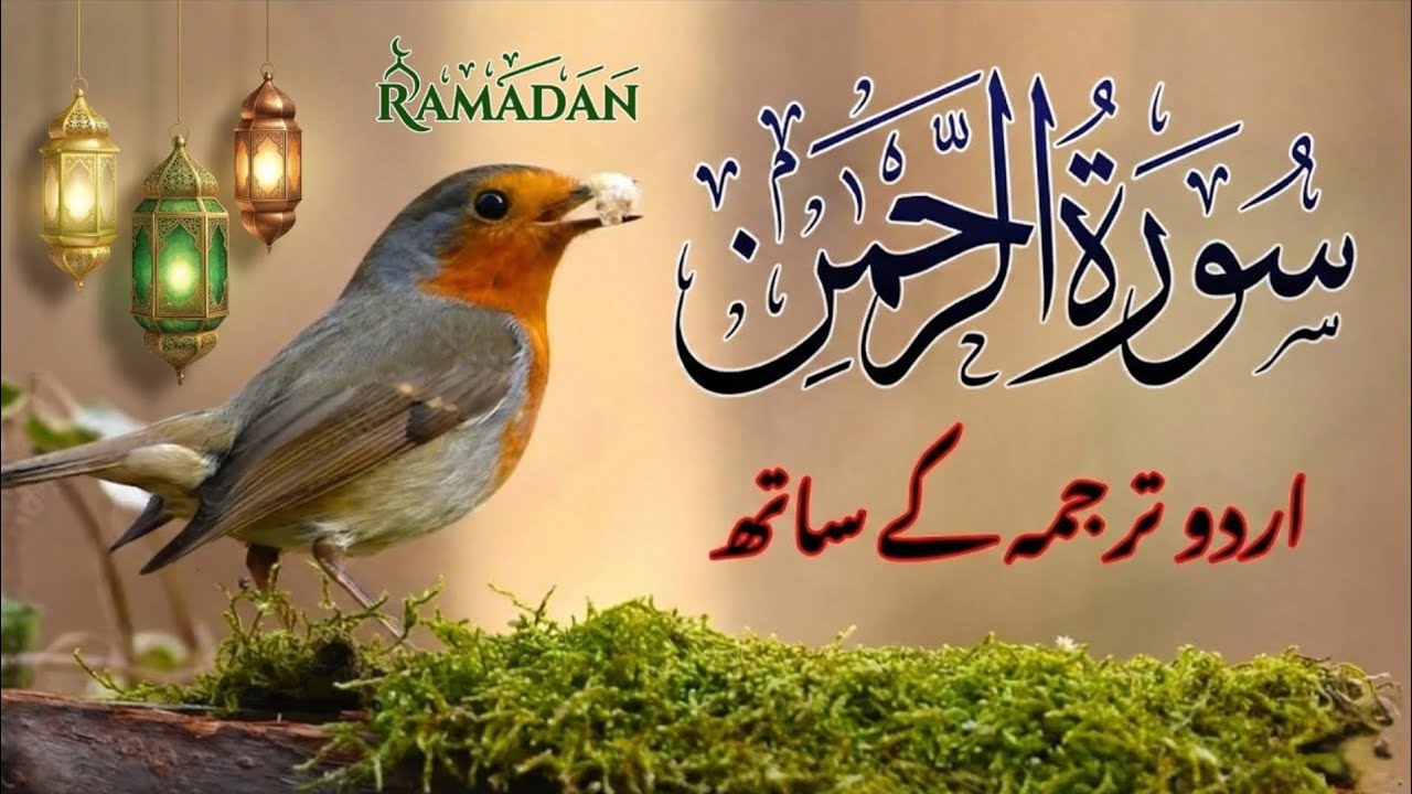 Surah Rahman with Urdu Translation | Beautiful Quran Tilawat by  | سورۃ الرحمن | 