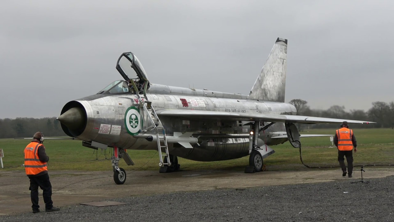 'Sheikh'd Lightning' - Lightning Engine Run - Gatwick Aviation Museum