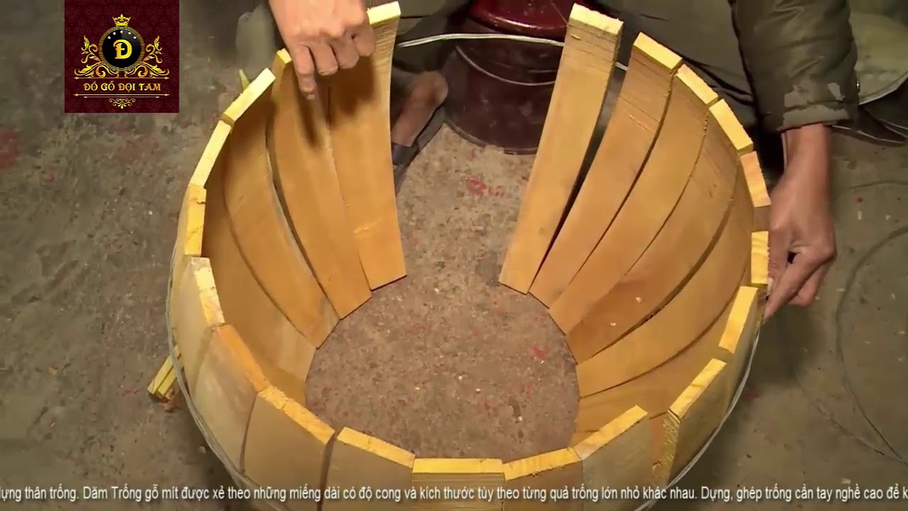 Sản Xuất Trống Gỗ tại làng nghề Đọi Tam, Hà Nam - ☎ 0971.009.886