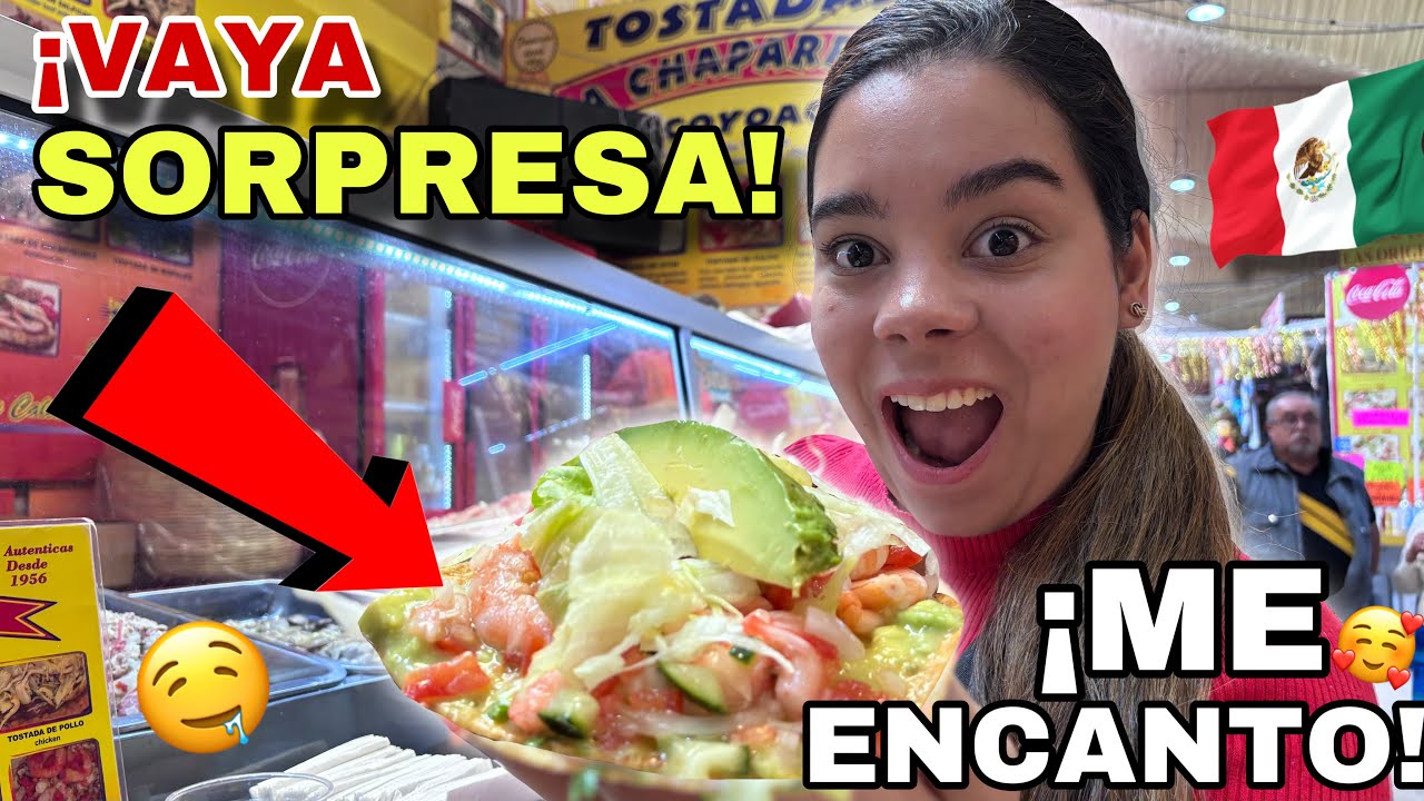 🇲🇽Probé las TOSTADAS Más FAMOSAS y DELICIOSAS🤤de COYOACÁN 😱TRADICIÓN y SABOR.