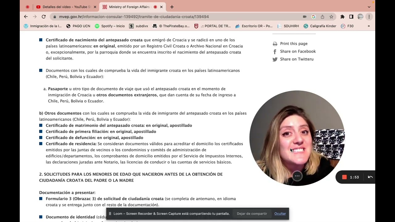 Requisito más importante para tu CIUDADANÍA CROATA