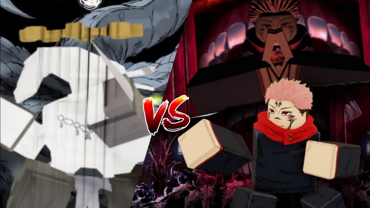 SUKUNA vs MAHORAGA in jujutsu shenanigans