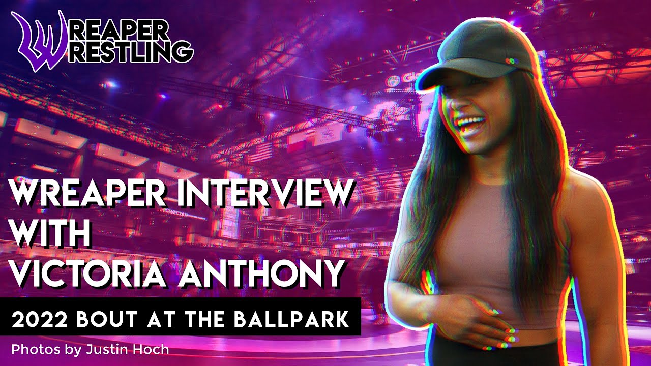 Wreaper Interview With WFS World Team VICTORIA ANTHONY - 2022 USA Wrestling Bout At The Ballpark