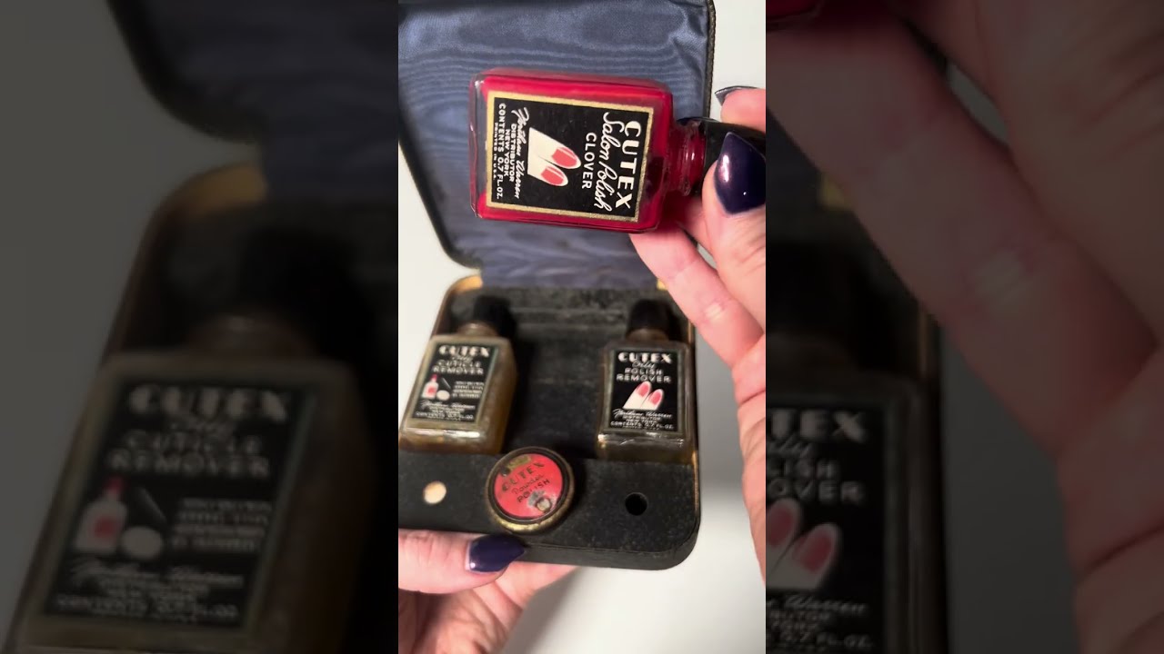 Unboxing: Vintage Nail Polish 30s 50 80s 90s 00s 👀💅🏻 