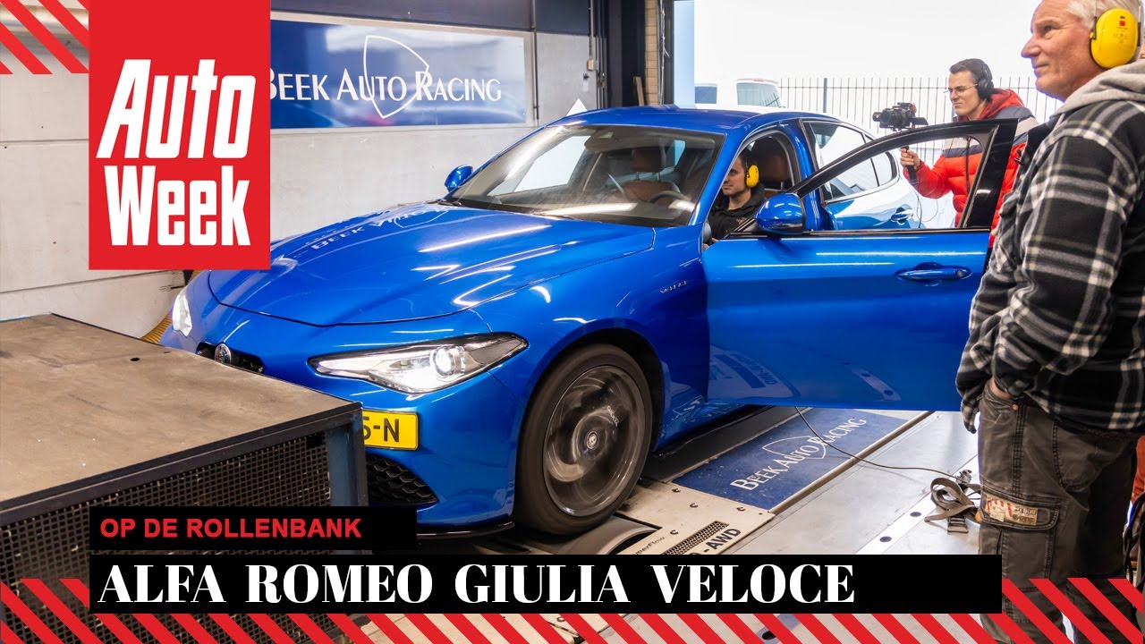 Alfa Romeo Giulia Veloce Q4 (2018) - Op de rollenbank