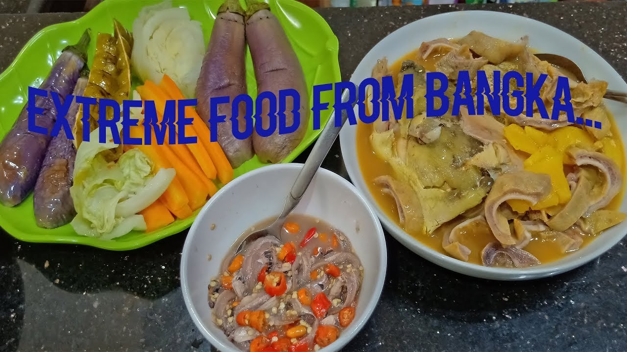 MAKAN RUSIP DAN IKAN LEMPAH KHAS BANGKA