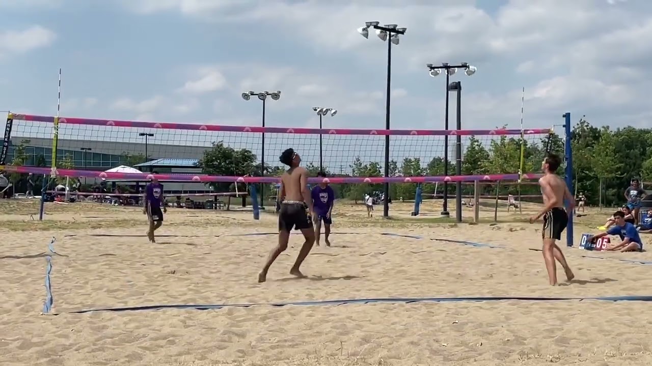 Tristan Hassell 15U Premier OVA Beach Tournament Highlights 6/26/22