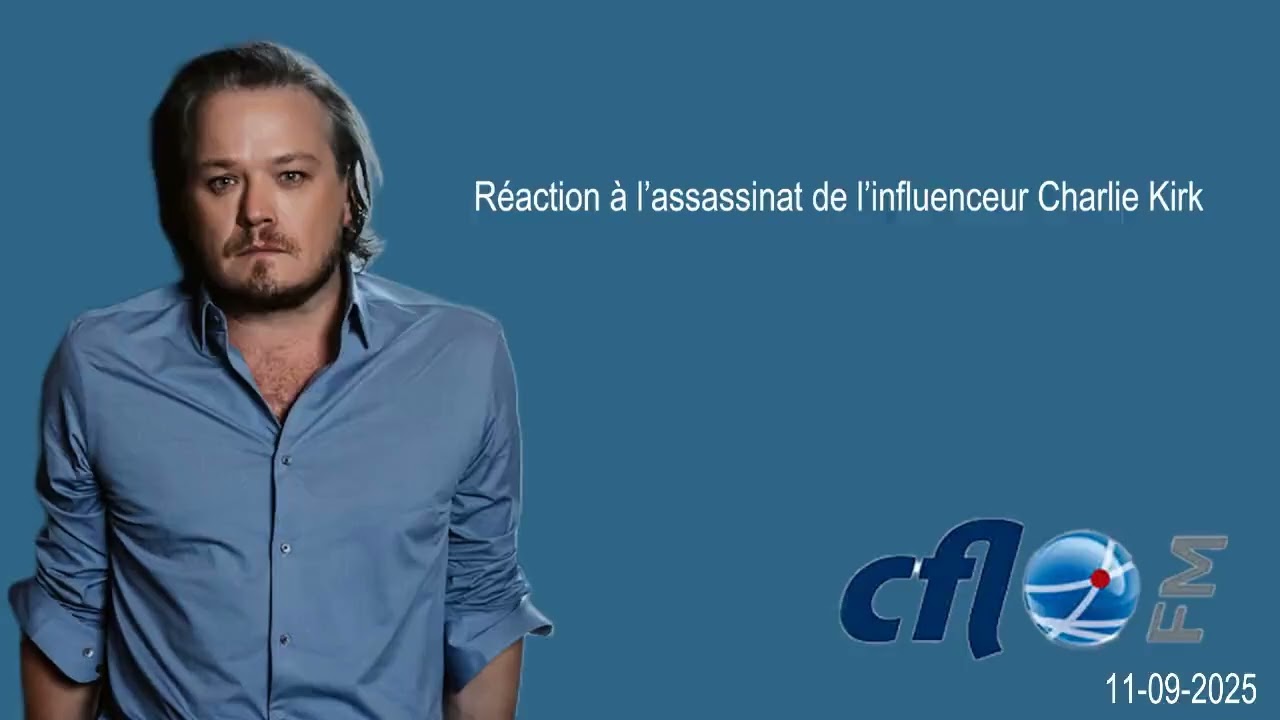 R&eacute;action &agrave; l&rsquo;assassinat de l&rsquo;influenceur Charlie Kirk
