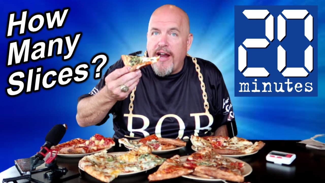 How many slices of pizza can I eat in 20 minutes?
