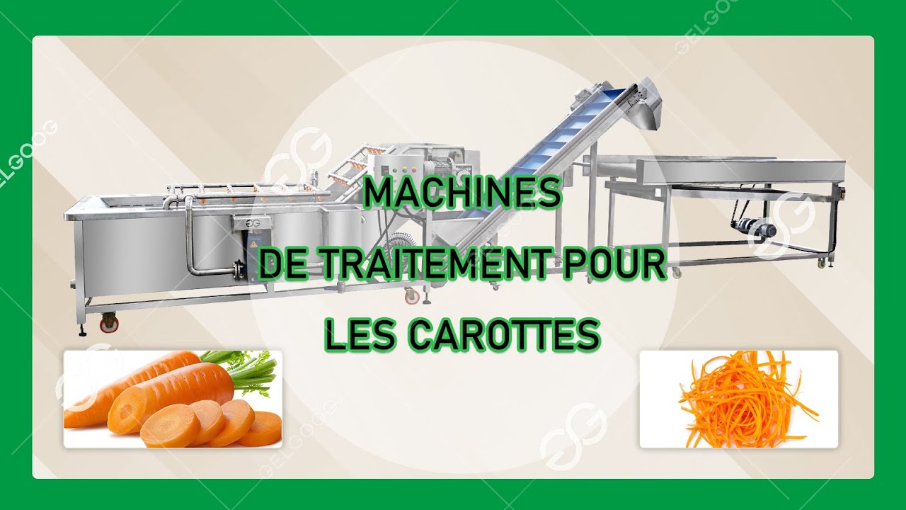 Machines de Traitement pour Carottes