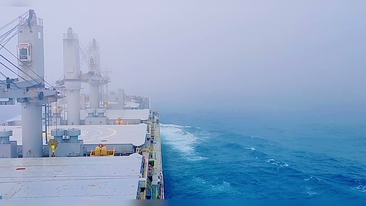 Beat Insomnia with Sailing Ship with Fog Horn, Wind and Ocean Sounds For Sleep Relaxing Studying