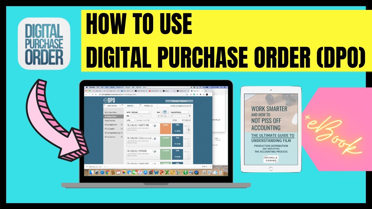 DPO Tutorial / Digital Purchase Orders (Film Post-COVID, AP Accounting)