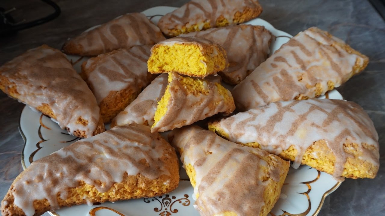 Сконы тыквенные как в Starbucks/Starbucks Pumpkin Scones