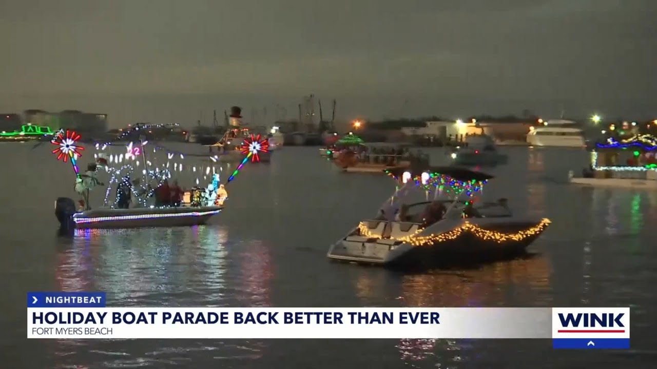 35th annual Christmas boat parade returns to Fort Myers Beach